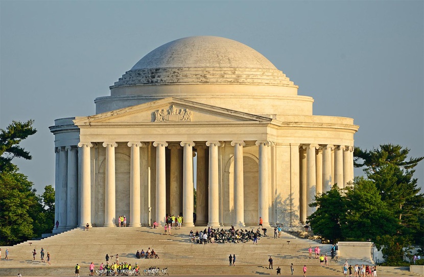 Jefferson Memorial, Washington, cca 1943. Probabil cea mai noua constructie neoclasica. Foto: http://www.destination360.com/north-america/us/washington-dc/images/s/jefferson-memorial.jpg