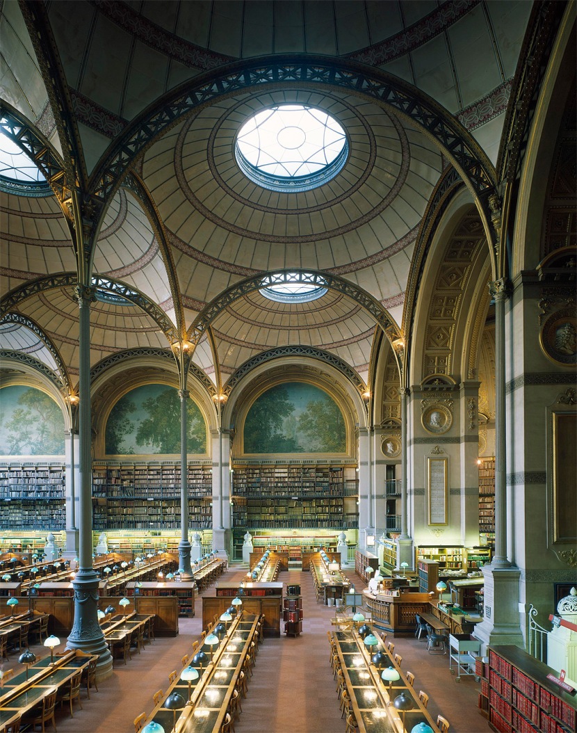 Bibliothèque Nationale -Paris, arh. Henry Labrouste.