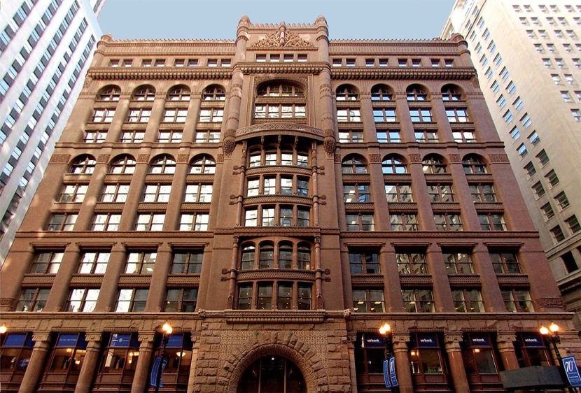 Rookery Building, Chicago. Foto: http://www.oviinc.com/wp-content/uploads/2013/01/Rookery-facade-front-1500x1017.jpg